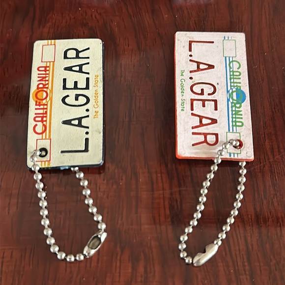 L.A. Gear *Vintage* California License Plate Keychains, Set of 2 - Picture 7 of 7